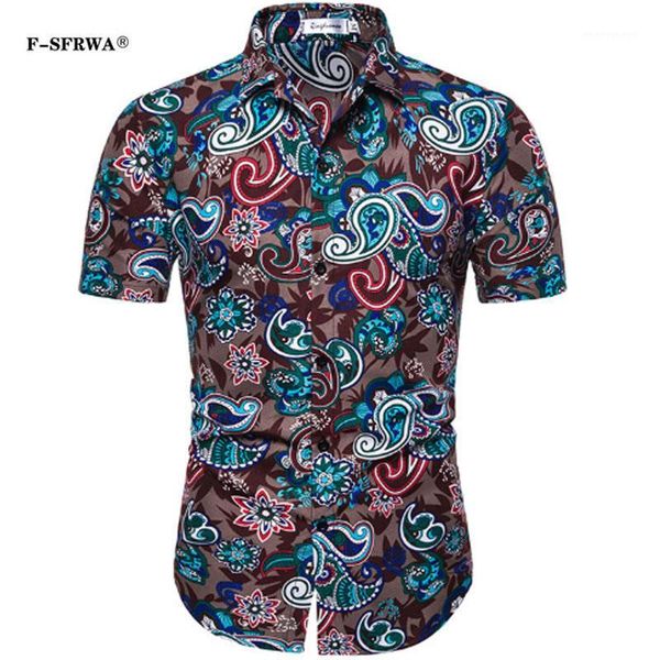 f-sfrwa 2019 summer new men's casual fashion short-sleeved shirt brand cotton national wind short-sleeved shirt1, White;black
f-sfrwa 2019 summer new men's casual fashion short-sleeved shirt brand cotton national wind short-sleeved shirt1, White;black