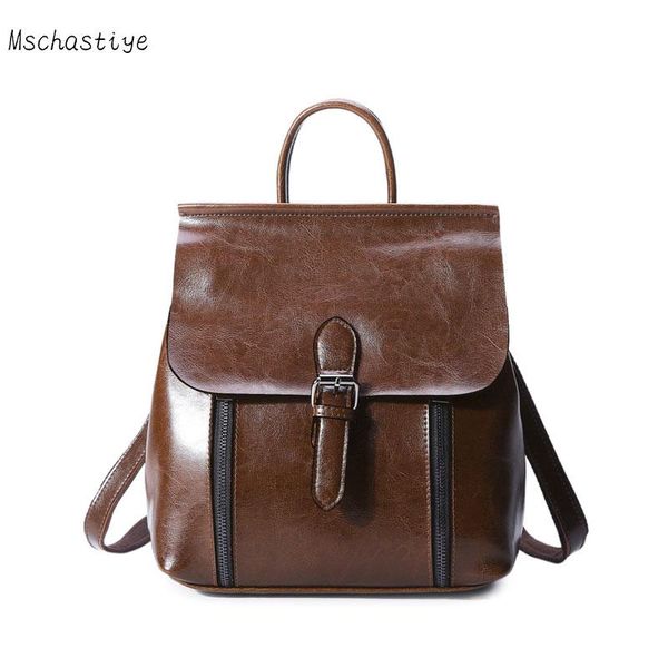backpack style genuine leather mschastiye 2021 women women's backpacks solid travel bags female black school bag
backpack style genuine leather mschastiye 2021 women women's backpacks solid travel bags female black school bag