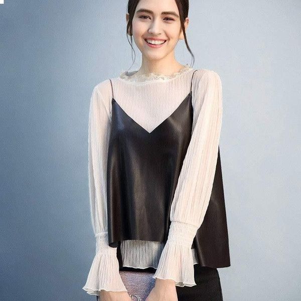 new 2021 spring female irregular upper-leather of women with low-v cleavage stylish loose waistcoat plus size 4xl y199 i91k favd, Black
new 2021 spring female irregular upper-leather of women with low-v cleavage stylish loose waistcoat plus size 4xl y199 i91k favd, Black