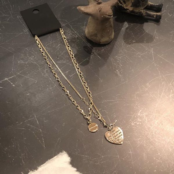 chains retro vintage multi layered necklace for women bohemian coin heart geometric chain round pendant collar jewelry, Silver
chains retro vintage multi layered necklace for women bohemian coin heart geometric chain round pendant collar jewelry, Silver