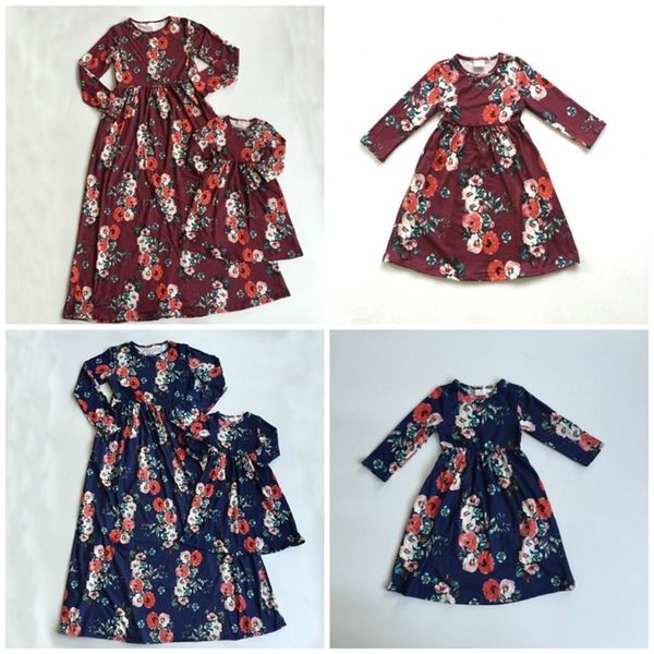 new fall/winter baby girls boutique children clothes family look mommy & me wine floral milk silk maxi dress cotton long sleeve y200325, White
new fall/winter baby girls boutique children clothes family look mommy & me wine floral milk silk maxi dress cotton long sleeve y200325, White