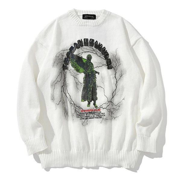 angel printed jumpers men and women autumn winter knitted sweater fashion street loose pullovers male female clothes plus size, White;black
angel printed jumpers men and women autumn winter knitted sweater fashion street loose pullovers male female clothes plus size, White;black