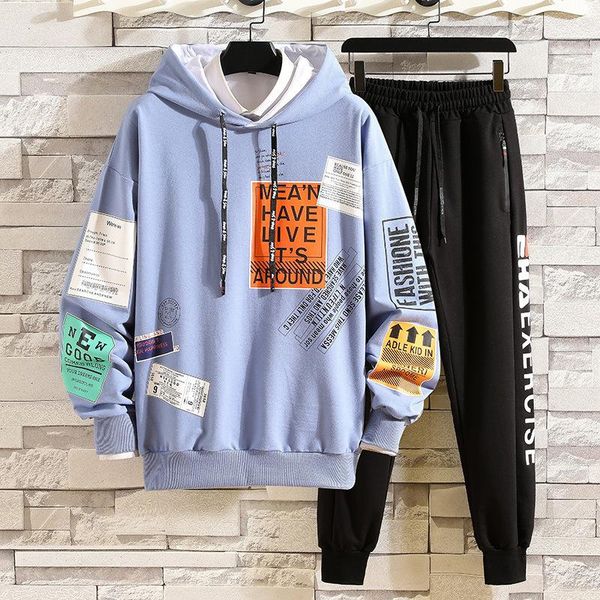 men hoodies set tracksuit streetwear casual pullover hoodies sportswear 2pc sweatshirt male suits jogging sweatpant track suit, Gray
men hoodies set tracksuit streetwear casual pullover hoodies sportswear 2pc sweatshirt male suits jogging sweatpant track suit, Gray