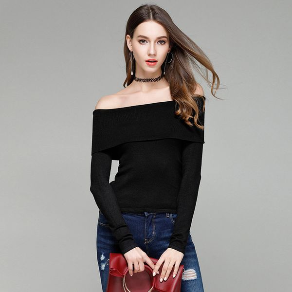 20ss new ladies sweater master design jacket one-neck slim thickening long-sleeved fashion sweater pullover stitching sweater jacket, White;black
20ss new ladies sweater master design jacket one-neck slim thickening long-sleeved fashion sweater pullover stitching sweater jacket, White;black