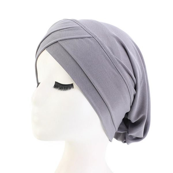 soft wrap head women turban hat solid color for chemotherapy hair loss night sleeping inner cap full cover elastic trave w front, Blue;gray
soft wrap head women turban hat solid color for chemotherapy hair loss night sleeping inner cap full cover elastic trave w front, Blue;gray