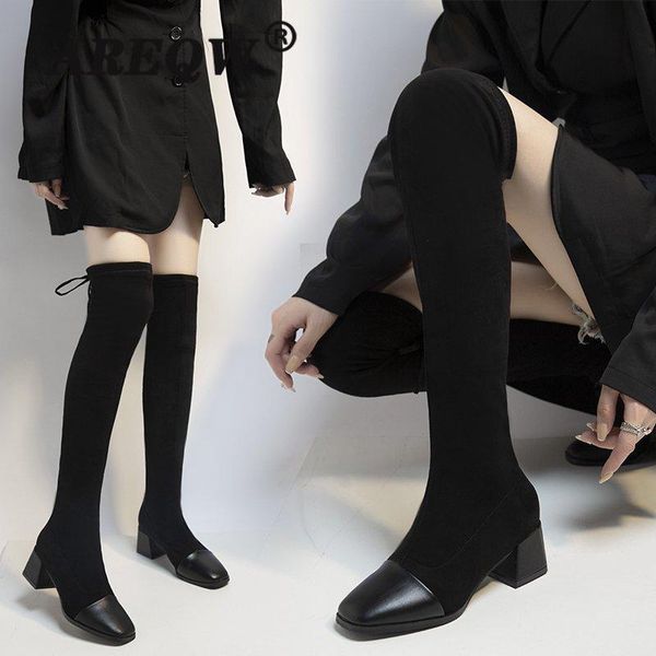 black long boots over the knee women winter shoes woman warm long boots over the knee slim thighs comfort square
black long boots over the knee women winter shoes woman warm long boots over the knee slim thighs comfort square