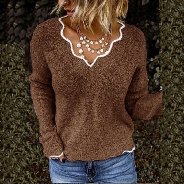 fashion plus size black v-neck sweaters women 2020 fall winter clothes knitted pullovers long sleeve oversized jumpers female, White;black
fashion plus size black v-neck sweaters women 2020 fall winter clothes knitted pullovers long sleeve oversized jumpers female, White;black