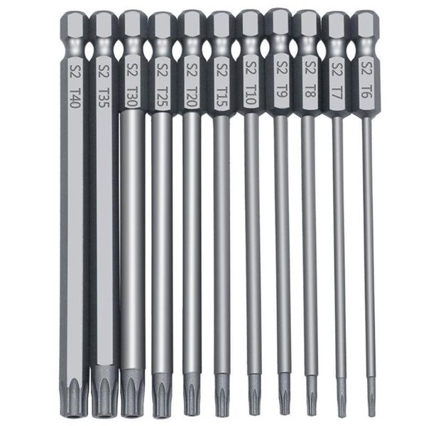11/12pcs tamper proof security drill bit set torx screwdriver flat head 1/4\" hex h7ed
11/12pcs tamper proof security drill bit set torx screwdriver flat head 1/4\" hex h7ed