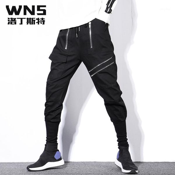 2019 dj costume ds men's clothing hair stylist hip-hop loose harem pants baggy trousers overalls plus size singer costumes1, Black
2019 dj costume ds men's clothing hair stylist hip-hop loose harem pants baggy trousers overalls plus size singer costumes1, Black