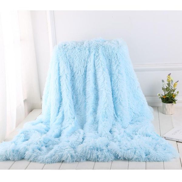 sky blue shaggy faux fur throw blanket for couch cuddly bed plush blanket for children kids bedroom decoration summer
sky blue shaggy faux fur throw blanket for couch cuddly bed plush blanket for children kids bedroom decoration summer