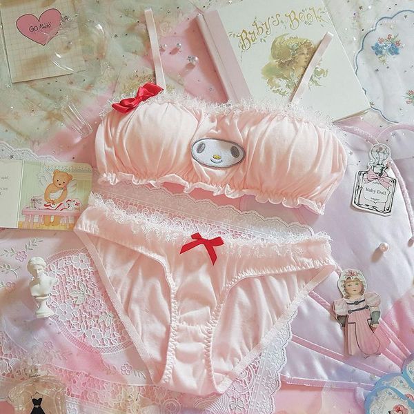 bras sets japanese lolita sweet cute lace set underwear lounge wear cartoon wireultra thin bra and panty thong bralette lingerie1, Red;black
bras sets japanese lolita sweet cute lace set underwear lounge wear cartoon wireultra thin bra and panty thong bralette lingerie1, Red;black