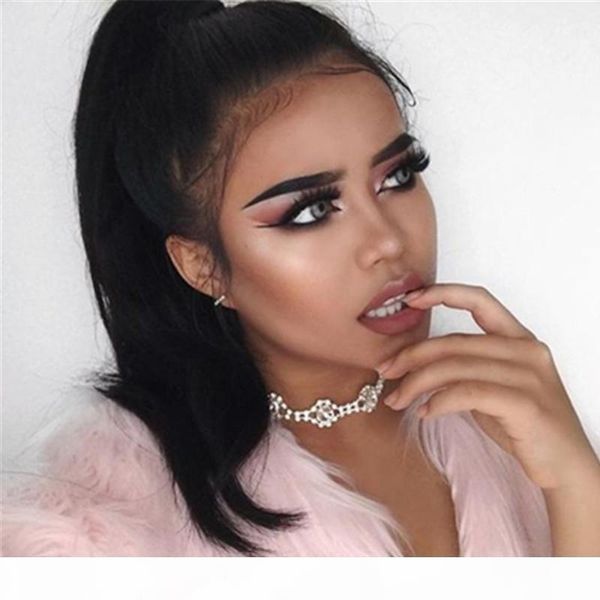 natural straight full lace wig human hair glueless full lace wig peruvian hair wig for black women with baby hair, Black;brown
natural straight full lace wig human hair glueless full lace wig peruvian hair wig for black women with baby hair, Black;brown
