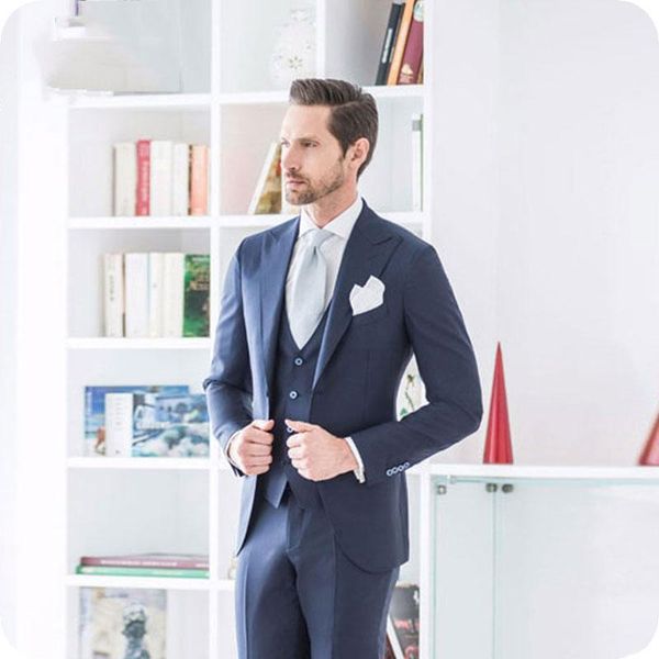 men's suits & blazers men suit for wedding navy blue bridegroom blazer prom groomsmen custom made tuxedos slim fit formal terno masculi, White;black
men's suits & blazers men suit for wedding navy blue bridegroom blazer prom groomsmen custom made tuxedos slim fit formal terno masculi, White;black
