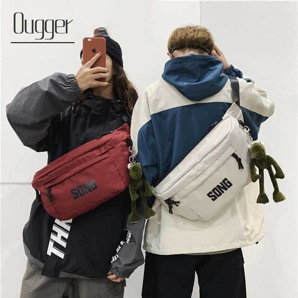 ougger new hip hop style messenger bag men women japanese style street fashion shoulder bag couple multi functional chest bag t200824
ougger new hip hop style messenger bag men women japanese style street fashion shoulder bag couple multi functional chest bag t200824