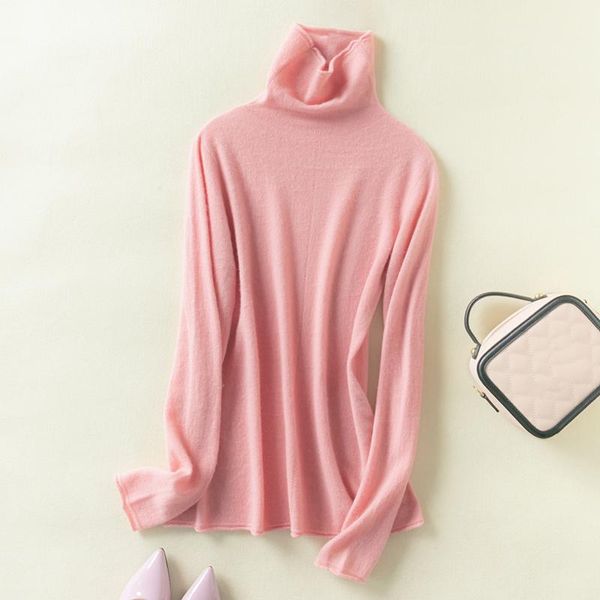 female soft slim pullover turtleneck ladies long sleeves jumper knitted wool warm sweater, White;black
female soft slim pullover turtleneck ladies long sleeves jumper knitted wool warm sweater, White;black