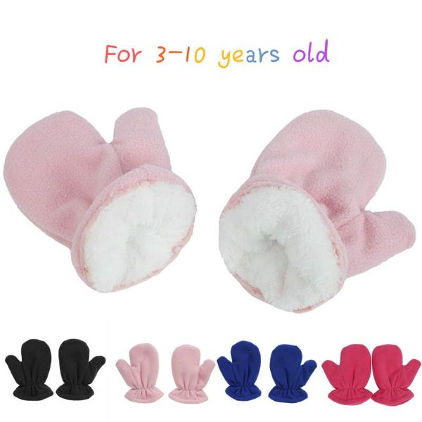 3-10 y cute solid color polar fleece children' gloves winter soft thickened gloves thickened warm for boys and girls, Blue;gray
3-10 y cute solid color polar fleece children' gloves winter soft thickened gloves thickened warm for boys and girls, Blue;gray