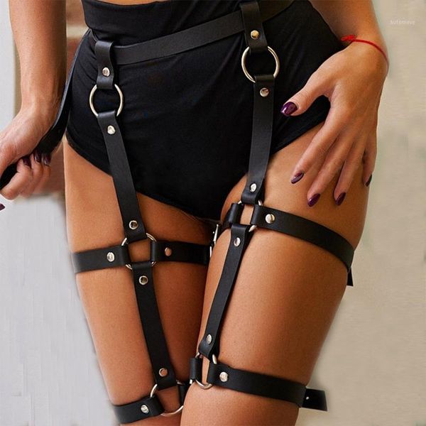 new women garter sets leather belt body bondage sculpting harness set waist belt straps corset suspenders dress1, Black;brown
new women garter sets leather belt body bondage sculpting harness set waist belt straps corset suspenders dress1, Black;brown
