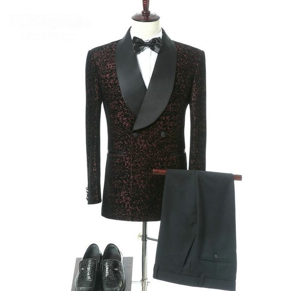 new design double breasted wedding suits for men slim fit tuxedo formal elegant brand men suit costume homme terno masculino 201105, White;black
new design double breasted wedding suits for men slim fit tuxedo formal elegant brand men suit costume homme terno masculino 201105, White;black