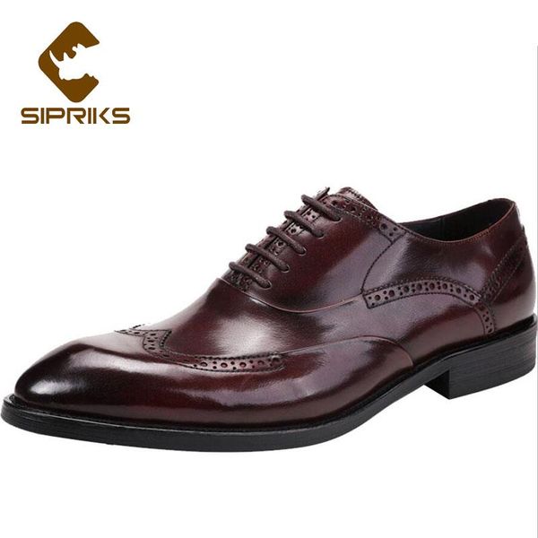 sipriks retro mens wingtip dress shoes genuine leather brogues oxfords dark brown black formal gents suits social shoes italian
sipriks retro mens wingtip dress shoes genuine leather brogues oxfords dark brown black formal gents suits social shoes italian