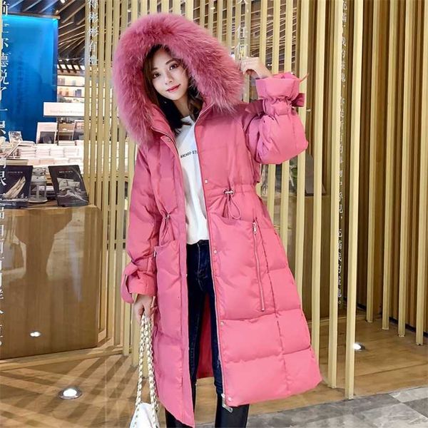 new arrival black/pink big fur warm coats parka women long jackets thick white duck down ladies jacket down women warm coat 201211
new arrival black/pink big fur warm coats parka women long jackets thick white duck down ladies jacket down women warm coat 201211
