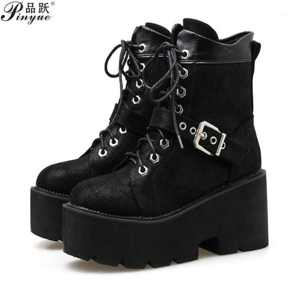 boots fashion chunky platform women lace up square heel ankle woman punk style leather black spring autumn shoes1
boots fashion chunky platform women lace up square heel ankle woman punk style leather black spring autumn shoes1