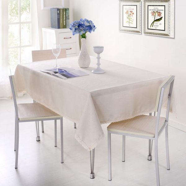 table cloth home decoration solid color decorative tablecloth imitation linen lace dining cover
table cloth home decoration solid color decorative tablecloth imitation linen lace dining cover