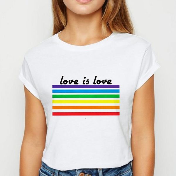 new t shirt women lgbt love is love tshirt round collar ropa mujer beautiful novel style spring summer t-shirts, White
new t shirt women lgbt love is love tshirt round collar ropa mujer beautiful novel style spring summer t-shirts, White