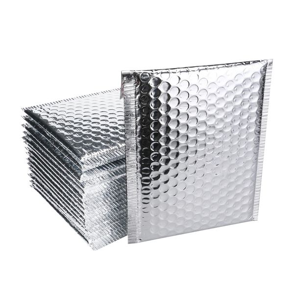 50pcs sliver bubble mailers padded envelopes lined poly mailer self seal aluminizer gift mailing package bag voor gift new h bbymsb
50pcs sliver bubble mailers padded envelopes lined poly mailer self seal aluminizer gift mailing package bag voor gift new h bbymsb