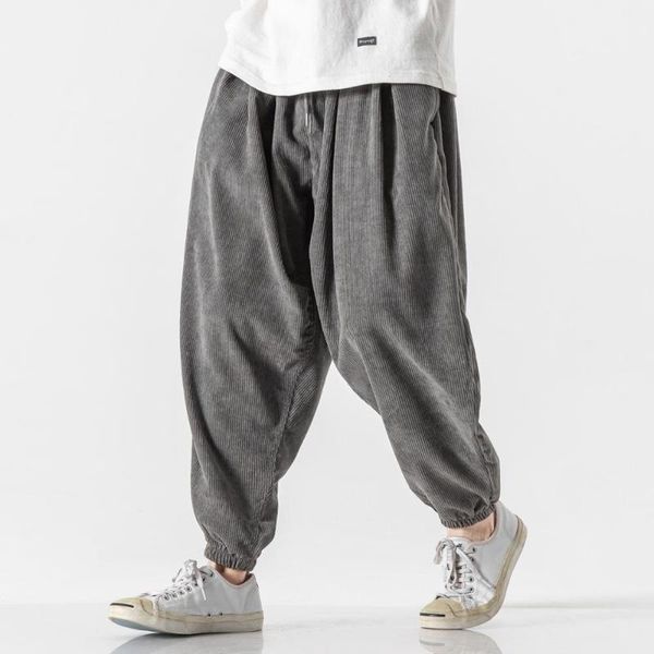men's pants mrdonoo corduroy casual men's loose large size fat drawstring elastic waist trousers solid color autumn harem pants1, Black
men's pants mrdonoo corduroy casual men's loose large size fat drawstring elastic waist trousers solid color autumn harem pants1, Black
