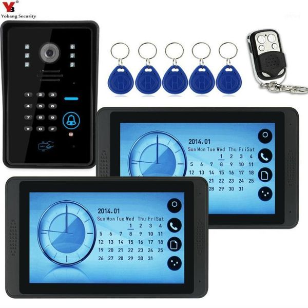 7" video intercom system visual speakerphone 1000tvl infared ir doorbell camera wired video door phone for home apartment1
7" video intercom system visual speakerphone 1000tvl infared ir doorbell camera wired video door phone for home apartment1