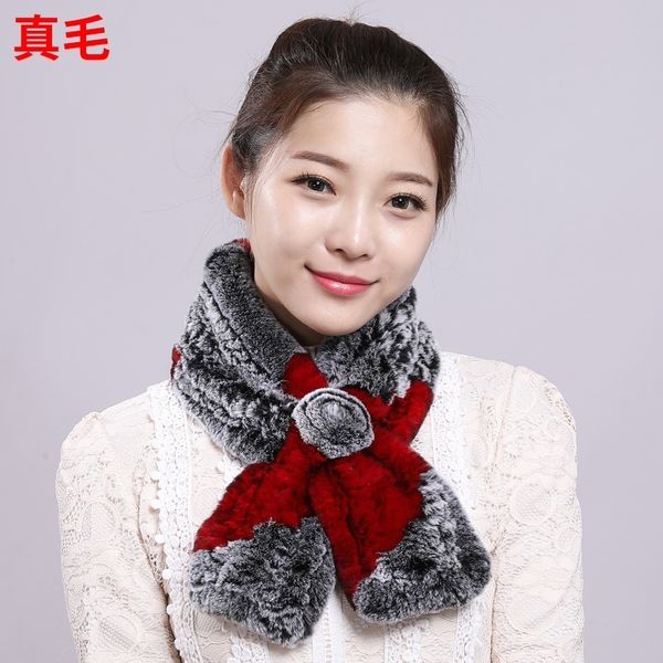 rex rabbit hair knitted korean autumn and winter women's warm a flower thickened scarf shawl neck cover long style, Blue;gray
rex rabbit hair knitted korean autumn and winter women's warm a flower thickened scarf shawl neck cover long style, Blue;gray