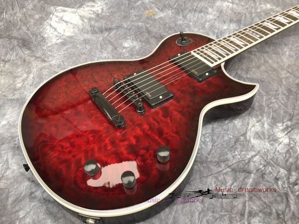 chinese electric guitar e p s custom transparent red color flame maple mahogany body and neck 6 strings musical instrument
chinese electric guitar e p s custom transparent red color flame maple mahogany body and neck 6 strings musical instrument