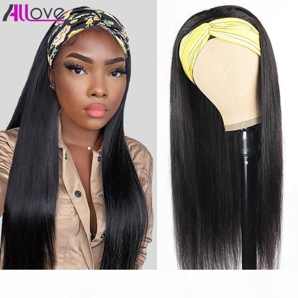 allove 30inch straight full machine made wig none lace wigs curly loose deep water body human hair wigs with headbands for black women, Black;brown
allove 30inch straight full machine made wig none lace wigs curly loose deep water body human hair wigs with headbands for black women, Black;brown