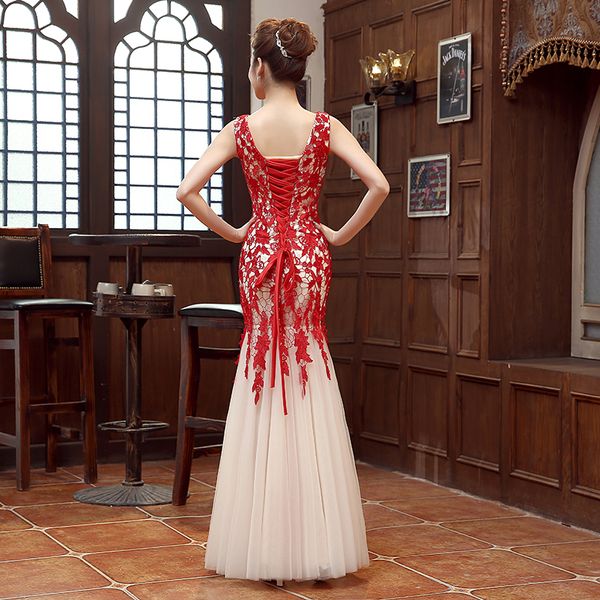 robe de soiree 2021 red lace up long slim lace mermaid off shoulder evening dress vestido de festa prom dresses ombre dress, Black;red
robe de soiree 2021 red lace up long slim lace mermaid off shoulder evening dress vestido de festa prom dresses ombre dress, Black;red