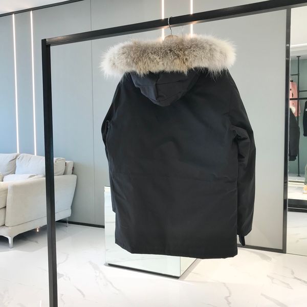 canada winter preferred 08 fw men luxurys designers clothing jacket hooded outerwear animal print patterns women's jacket down parkas, Black
canada winter preferred 08 fw men luxurys designers clothing jacket hooded outerwear animal print patterns women's jacket down parkas, Black