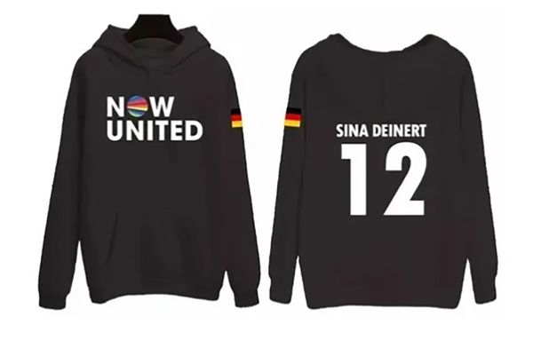 2020 now united hoodie sweatshirts men women germany sina deinert 12 pullover harajuku tracksui 1014, Black
2020 now united hoodie sweatshirts men women germany sina deinert 12 pullover harajuku tracksui 1014, Black
