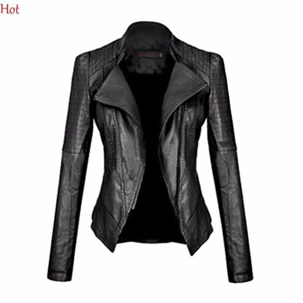 wholesale- woman leather coats short zipper motorcycle jacket black euro outwear turn-down collar motorcycle coat punk jacket sv0089721
wholesale- woman leather coats short zipper motorcycle jacket black euro outwear turn-down collar motorcycle coat punk jacket sv0089721