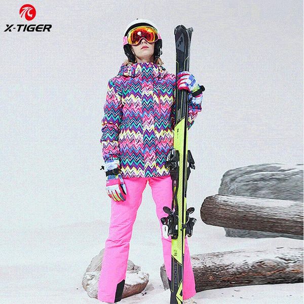 skiing suits x-tiger ski suit thick warm women jacket pants set waterproof windproof snowboarding female snowboard coat
skiing suits x-tiger ski suit thick warm women jacket pants set waterproof windproof snowboarding female snowboard coat