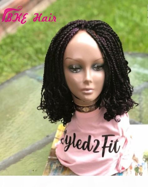 popular short box braided lace front wig natural black kinky twist tip braids synthetic hair wig for black woman ing
popular short box braided lace front wig natural black kinky twist tip braids synthetic hair wig for black woman ing