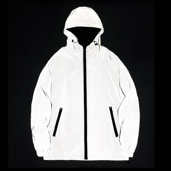flash reflective jacket women/men hooded harajuku 3m reflective jacket for girls women couple coat jacket night streetwear lady 201023, Black;brown
flash reflective jacket women/men hooded harajuku 3m reflective jacket for girls women couple coat jacket night streetwear lady 201023, Black;brown
