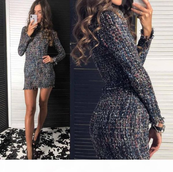 elegant plaid tweed women dress winter office lady long sleeve warm christmas dress vintage autumn dresses festa z130, Black;gray
elegant plaid tweed women dress winter office lady long sleeve warm christmas dress vintage autumn dresses festa z130, Black;gray