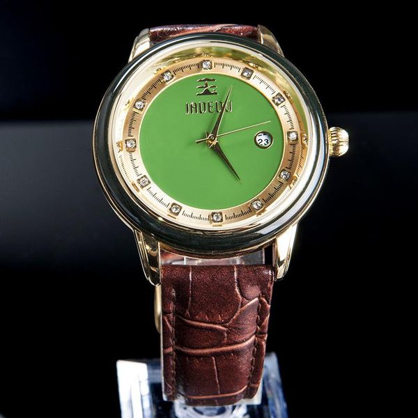 wristwatches luxury vintage women watch natural jade couple watches quartz brand fashion unique personality business men, Slivery;brown
wristwatches luxury vintage women watch natural jade couple watches quartz brand fashion unique personality business men, Slivery;brown