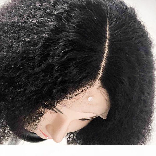 glueless afro short curly wigs lace front human hair wigs brazilian remy hair pre plucked silky for women 150% 13x4 natural black color, Black;brown
glueless afro short curly wigs lace front human hair wigs brazilian remy hair pre plucked silky for women 150% 13x4 natural black color, Black;brown