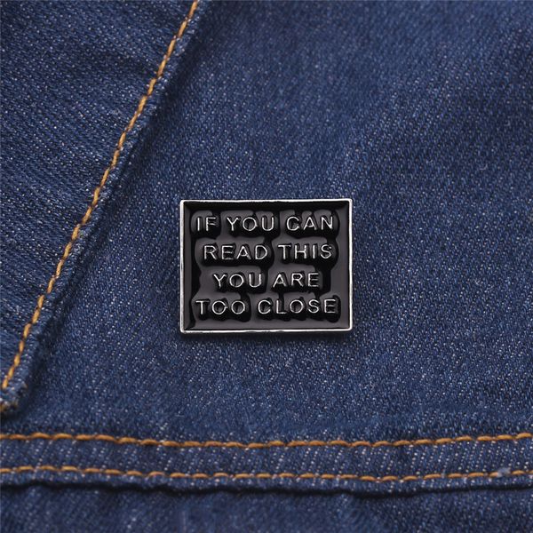 wholesale 10pcs funny letter pins need personal space badges cool anti social lapel pins introverts personality symbol brooches 201009, Gray
wholesale 10pcs funny letter pins need personal space badges cool anti social lapel pins introverts personality symbol brooches 201009, Gray