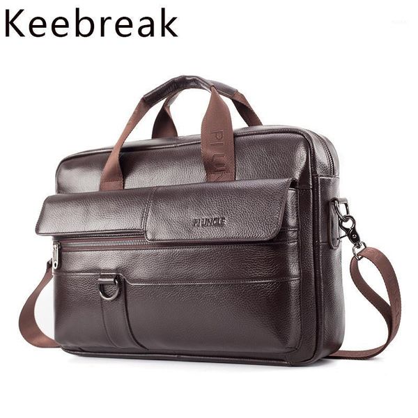 briefcases keebreak men's business bag 100% genuine leather messenger luxury briefcase male lapof natural eco-leather format a41
briefcases keebreak men's business bag 100% genuine leather messenger luxury briefcase male lapof natural eco-leather format a41