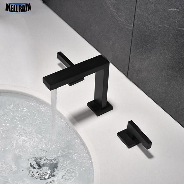 bathroom sink faucets 100% solid brass double handle basin faucet widespread matte black or chrome choice water mixer tap1
bathroom sink faucets 100% solid brass double handle basin faucet widespread matte black or chrome choice water mixer tap1