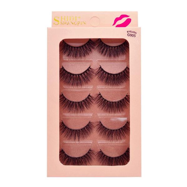 new 5 pairs multipack 100% real mink eyelashes natural long thick fluffy lashes reusable false eyelashes extension makeup cilio wmtfbo
new 5 pairs multipack 100% real mink eyelashes natural long thick fluffy lashes reusable false eyelashes extension makeup cilio wmtfbo