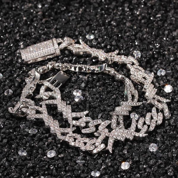 iced out barbed wire necklace 16inch 20inch cubic zirconia cuban chain necklace hip hop jewelry for men women gifts h jllqtv, Silver
iced out barbed wire necklace 16inch 20inch cubic zirconia cuban chain necklace hip hop jewelry for men women gifts h jllqtv, Silver