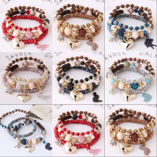 bohemian beaded bracelets for women 6 colors multilayer stretch stackable bracelet set multicolor jewelry bangle christmas gift 323 n2, Golden;silver
bohemian beaded bracelets for women 6 colors multilayer stretch stackable bracelet set multicolor jewelry bangle christmas gift 323 n2, Golden;silver