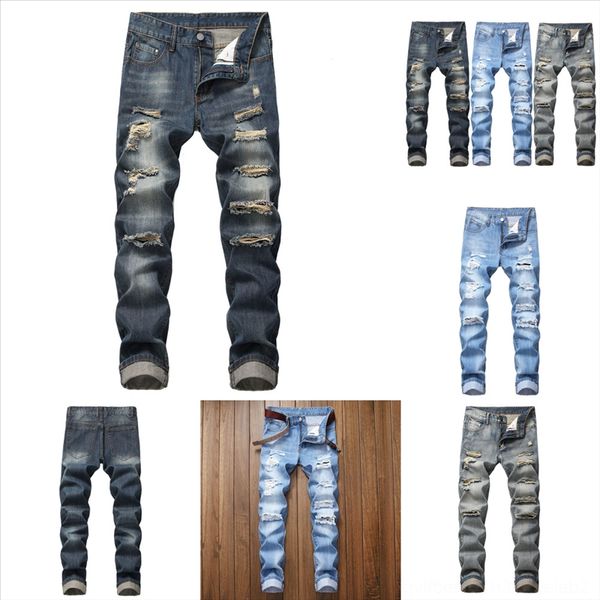 nverw streetwear ripped skinny destroyed biker jeans autumn slim fit denim jeans side stripe pencil pants hip balm jeans man hole hop men, Black
nverw streetwear ripped skinny destroyed biker jeans autumn slim fit denim jeans side stripe pencil pants hip balm jeans man hole hop men, Black